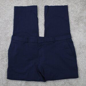 RALPH Ralph Lauren Pants Mens 40x30 Blue Rayon/Nylon Stretch Flat Front Straight